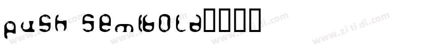 Push SemiBold字体转换